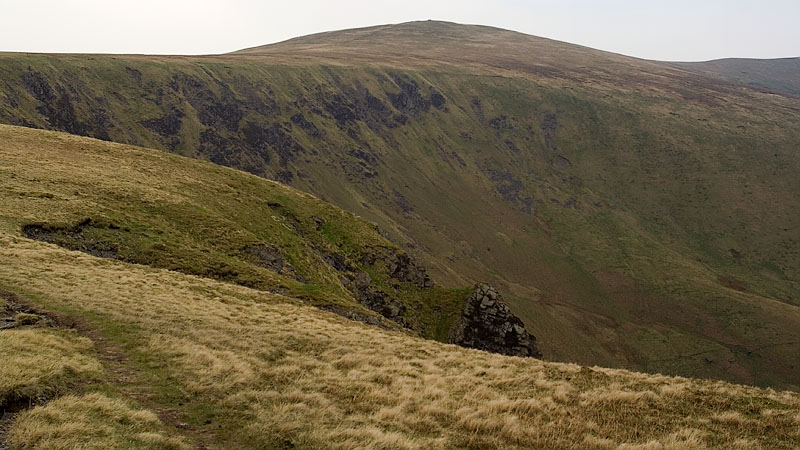 Bowscale Fell from Bannerdale Crags