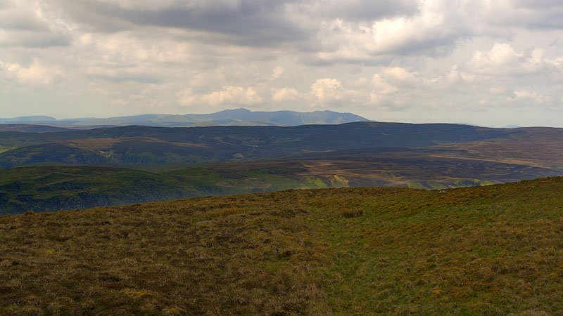 The Aran ridge from Post Gwyn The Aran ridge from Post Gwyn