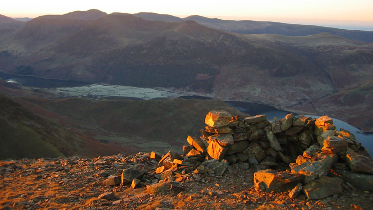 The High Stile ridge from Grasmoor