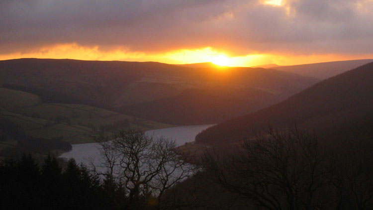 Dawn over Ladybower