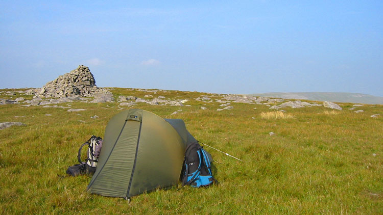 Pitch on Mickle Fell Pitch on Mickle Fell