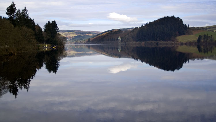 Reflections in Llyn Efyrnwy Reflections in Llyn Efyrnwy