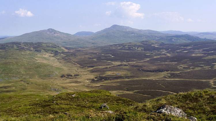 The Arenigs and Waun y Griafolen from Dduallt The Arenigs and Waun y Griafolen from Dduallt