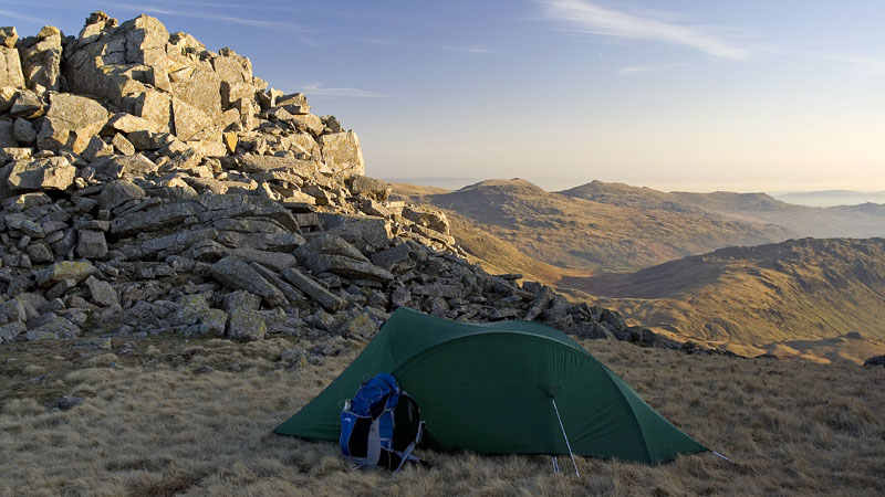 Pitch on Ill Crag