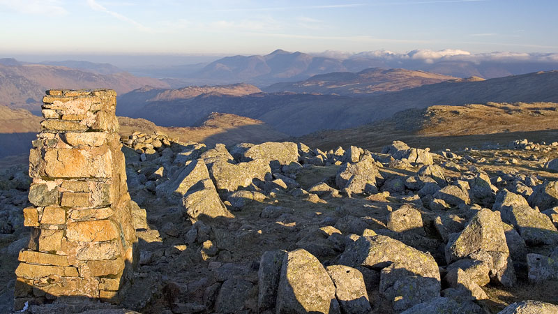 View north from High Raise