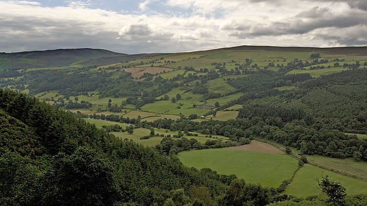 View from the Clwydian Way