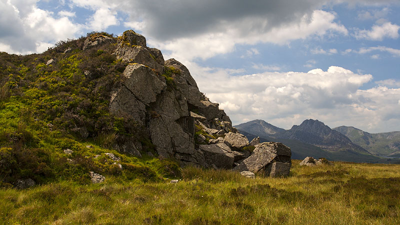 Rocks below Craig Wen Rocks below Craig Wen