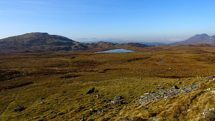 View from Foel-fras towards Manod Mawr