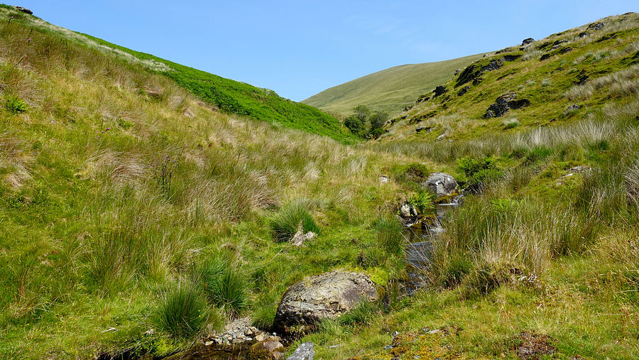 Nant Sychnant valley