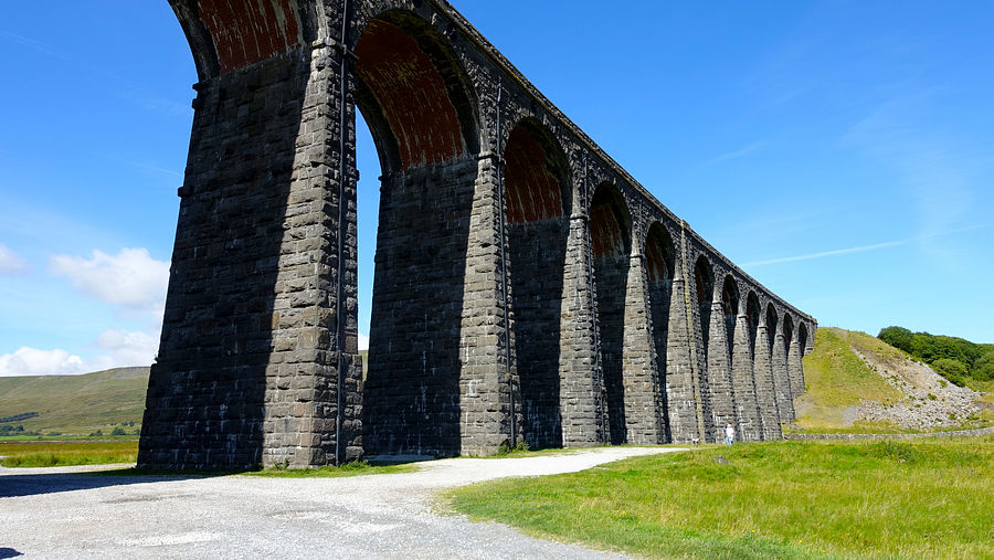 Beneath Ribblehead viaduct Beneath Ribblehead viaduct