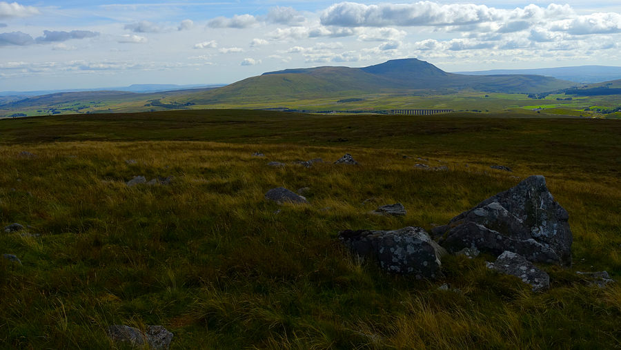 Ingleborough from Blea Moor Ingleborough from Blea Moor