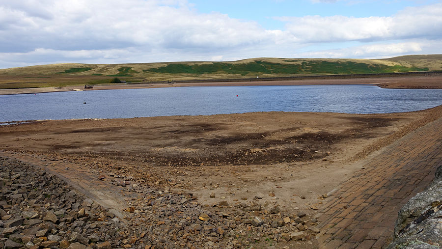 Green Withens reservoir