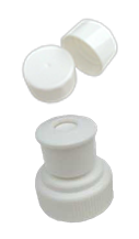 Platypus caps: conventional screw top and push-pull top Platypus caps: conventional screw top and push-pull top